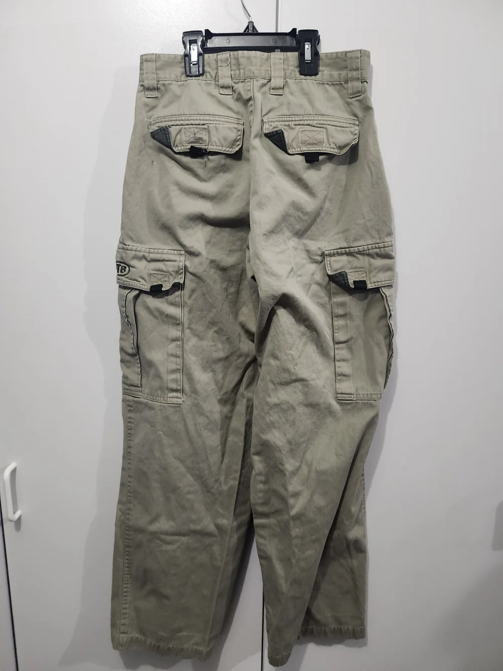 Men's Khaki Cargo Pants with Utility Pockets